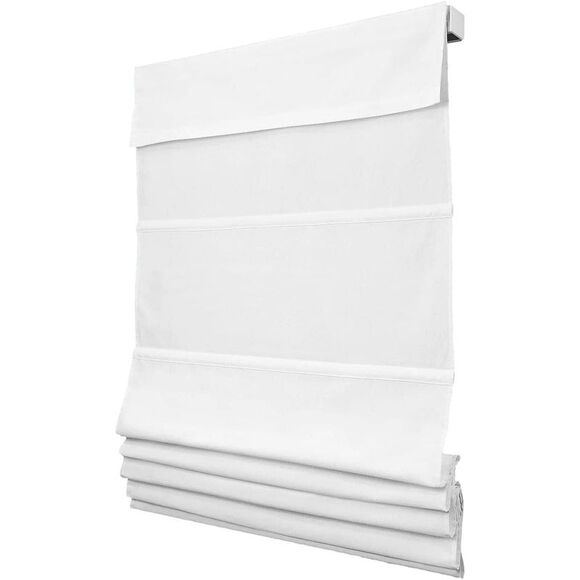 GMA Group Classic Cordless Blackout Roman Shades for Windows - Window Blinds